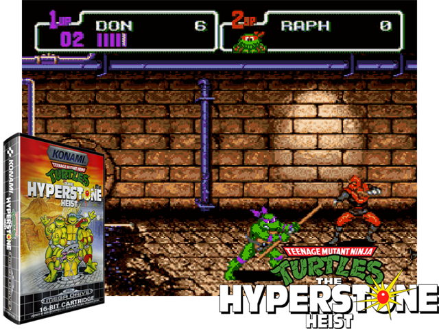 Teenage Mutant Hero Turtles - The Hyperstone Heist (E)